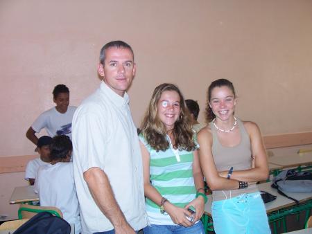 Mr Debrun with my two darlings!!